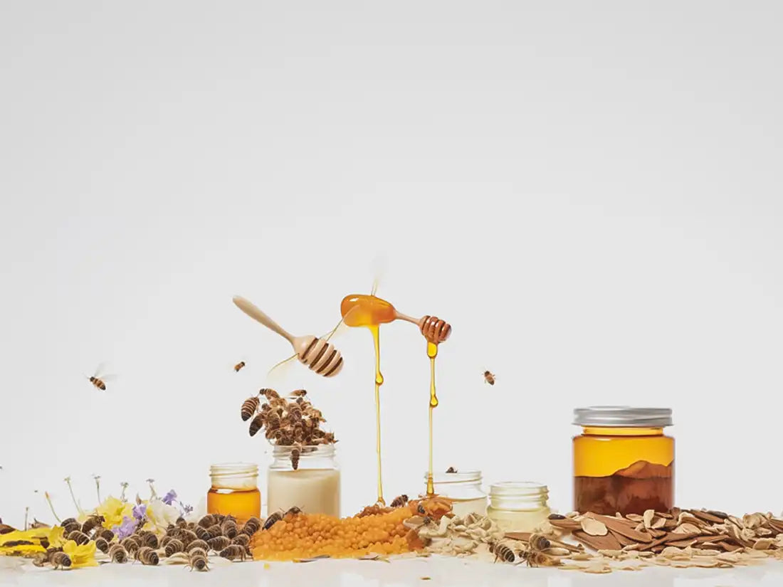 Das Geheimnis hinter Bienenprodukten: Wie Honig, Propolis und Co. die Gesundheit unterstützen